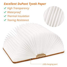 Carica l&#39;immagine nel visualizzatore di Gallery, tronisky Mini Lampada Libro, USB Ricaricabile Pieghevole in Bianca Calda - Ilgrandebazar