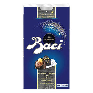 BACI PERUGINA FONDENTISSIMO 70% cioccolatini al cioccolato fondente extra...