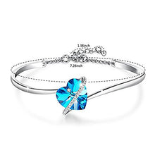 Carica l&#39;immagine nel visualizzatore di Gallery, GEORGE · SMITH Fascino Braccialetto Argento Donna Bracciale Storia Blu