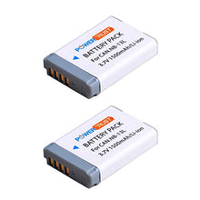 Carica l&#39;immagine nel visualizzatore di Gallery, PowerTrust - 2 batterie agli ioni di litio NB-13L e caricabatteria USB a LED...