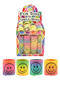 12 x Mini Smiley Springs - Party Bag Fillers Fillers, Various - Ilgrandebazar