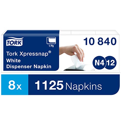 Tork 10840 Tovaglioli intercalati per dispenser Xpressnap 8 x 1125 Servietten - Ilgrandebazar