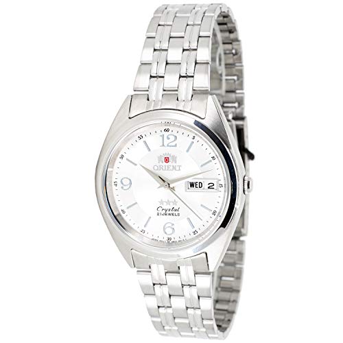Orient Orologio Analogico Automatico Uomo Unisex con Cinturino in Acciaio...