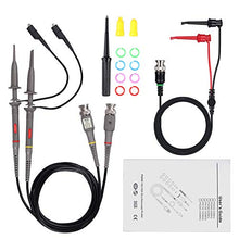Carica l&#39;immagine nel visualizzatore di Gallery, Proster P6100 100MHz Sonda Oscilloscopio Kit Puntali da Test Cavo con BNC a... - Ilgrandebazar