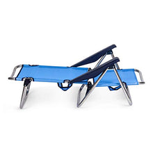 Carica l'immagine nel visualizzatore di Gallery, Solenny 50001072720101 – Sedia a Sdraio-Lettino con 4 81x62x14 cm, Blu