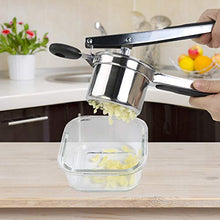 Carica l&#39;immagine nel visualizzatore di Gallery, LinStyle Schiacciapatate, Acciaio Inox Schiacciapatate - con 3 Dischi... - Ilgrandebazar