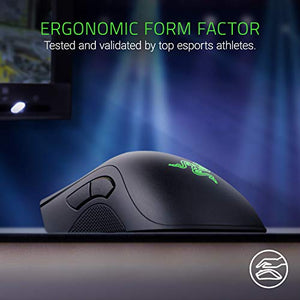 Razer DeathAdder Elite, Mouse per eSports con tasti mec anici, 16.000 DPI...