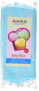FunCakes Pasta di Zucchero Blu Baby - 1000 gr