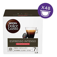 Carica l&#39;immagine nel visualizzatore di Gallery, Nescafé Dolce Gusto Espresso Intenso Decaffeinato Caffè, 3 Confezioni da 16...
