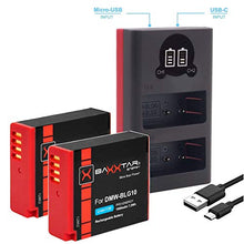 Carica l&#39;immagine nel visualizzatore di Gallery, Baxxtar PRO (2x) compatibile con la batteria DUAL LCD-caricatore + 2x BLG10