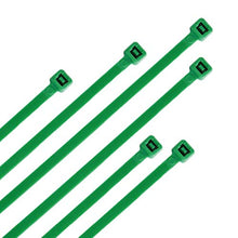 Carica l'immagine nel visualizzatore di Gallery, Fascette di cablaggio verdi Valex Dimensioni 140mm x3,6mm