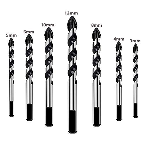Set di punte da trapano professionali per gres porcellanato in ceramica,... - Ilgrandebazar