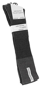 Vincent Creation 3 Paia Calze Lunghe al UK 5,5-8 (EU 39/42), Antracite - Ilgrandebazar