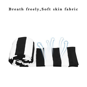 HBF Calze Donna a Righe al Ginocchio Cosplay Lunghe Nero&bianco - Ilgrandebazar