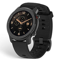 Carica l&#39;immagine nel visualizzatore di Gallery, Amazfit GTR 42 Smartwatch Fitness Tracker, All-Day Heart Rate Monitor, Black - Ilgrandebazar