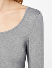 Carica l'immagine nel visualizzatore di Gallery, Vero Moda Vmmaxi My LS Soft Long U-Neck Noos XS, Grigio (Light Grey Melange)