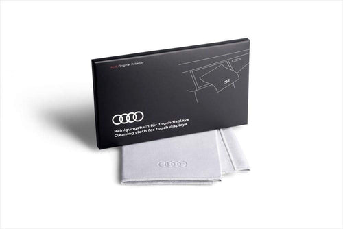 Audi Original Panno per la Pulizia Display Touch 30 x 30 cm, argento - Ilgrandebazar
