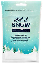 Carica l&#39;immagine nel visualizzatore di Gallery, Let it Snow Neve Finta Istantanea in Polvere per Slime – 4 litres - Ilgrandebazar