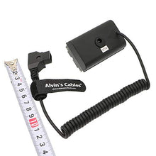 Carica l&#39;immagine nel visualizzatore di Gallery, Alvin&#39;s Cables NP F550 Dummy Batteria per D-Tap cavo di Cavo a spirale