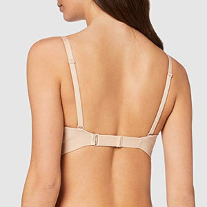 Wonderbra Perfect Plunge Push-Up, Reggiseno Donna 3E, Beige