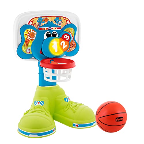 Chicco Basket League Canestro per Bambini Elettronico, da Camera con E –