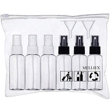 Carica l&#39;immagine nel visualizzatore di Gallery, Flacone Spray Atomizzatore Vuoto Plastica Set Di Bottiglie Da 6 x 50ml