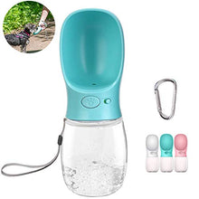 Carica l'immagine nel visualizzatore di Gallery, COTOP Bottiglia per Cani Portatile, Dispenser Acqua Pet 350ml, Verde