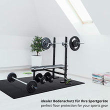 Carica l&#39;immagine nel visualizzatore di Gallery, Tappeto da fitness a puzzle – set di 18 pezzi | black