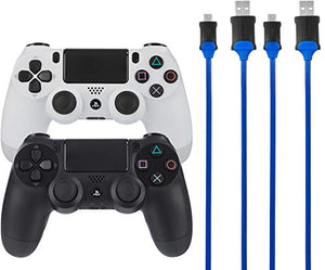 AmazonBasics - Cavo di ricarica per controller PlayStation 4 - Confezione da...
