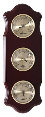 Koch - Stazione Meteo Nautilus, Legno, Mogano, 42 x 15 x 2,5 cm - Ilgrandebazar