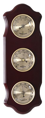 Koch - Stazione Meteo Nautilus, Legno, Mogano, 42 x 15 x 2,5 cm - Ilgrandebazar