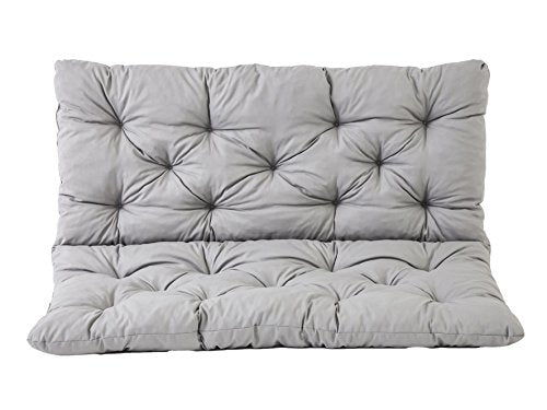 Meerweh 90266 - Cuscino per panca a 2 posti e Panca Hanko, grigia,...