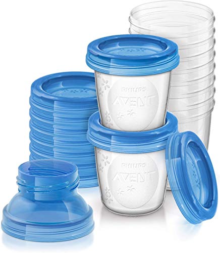 Philips Avent SCF618/10 Set Vasetti per Conservare il 1800 ml, Multicolore - Ilgrandebazar