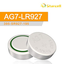 Carica l'immagine nel visualizzatore di Gallery, Starcell SR927SW LR927 AG7 SR929SW 395 399 1,55 V batterie a bottone