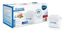 Carica l'immagine nel visualizzatore di Gallery, BRITA Filtri MAXTRA+ Pack 6, Cartucce per Caraffe Filtranti, 6 Filtri x 6 Mesi di Acqua Filtrata