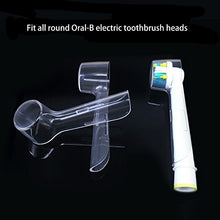 Carica l&#39;immagine nel visualizzatore di Gallery, Portaspazzolino elettrico con 4 custodie antipolvere per testine Oral-B