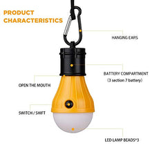 Carica l&#39;immagine nel visualizzatore di Gallery, KOREY LED da Campeggio,Resistente Esterno Lampada Portatile Lanterna da...