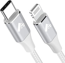Carica l'immagine nel visualizzatore di Gallery, Cavo USB C a Lightning 1.8M Ricarica Tipo C, Carica Rapida Caricatore per iPhone 14 13 12 Pro Max Mini 11 SE 2020 X/XS Max/XR/8/7/6s/6 Plus 5s/5c/iPad