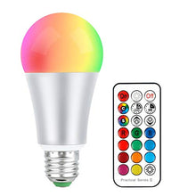 Carica l&#39;immagine nel visualizzatore di Gallery, Lampadine Colorate E27 10W, LED Dimerabile RGB+ Bianco Caldo 10W 1 Pezzo
