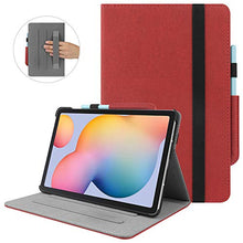 Carica l'immagine nel visualizzatore di Gallery, HoYiXi Custodia per Samsung Galaxy Tab S6 Lite 10.4 Pollici 2020 Ultra vino