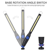 Carica l'immagine nel visualizzatore di Gallery, EKLAMP Lampada da Lavoro LED, Luce di LED Ricaricabile con Base,...