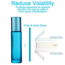 Carica l&#39;immagine nel visualizzatore di Gallery, Alledomain 10ml 6 flaconi roll-on per oli essenziali