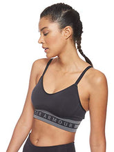 Carica l'immagine nel visualizzatore di Gallery, Under Armour - Seamless Longline Bra, M, Nero (Black/Black/Black 001) - Ilgrandebazar