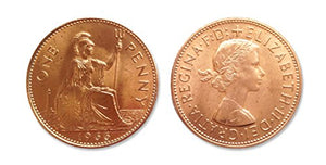Monete per collezionisti - 1966 World Cup Winners One Penny / moneta fior di...