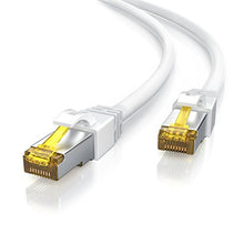 Carica l&#39;immagine nel visualizzatore di Gallery, 10m Cavo di Rete Cat 7 LAN Ethernet Gigabit 10000 Mbit s - 10,0m bianco - Ilgrandebazar