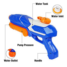 Carica l&#39;immagine nel visualizzatore di Gallery, MOZOOSON Pistola ad Acqua Giocattolo per Bambini, Potente Acqua...