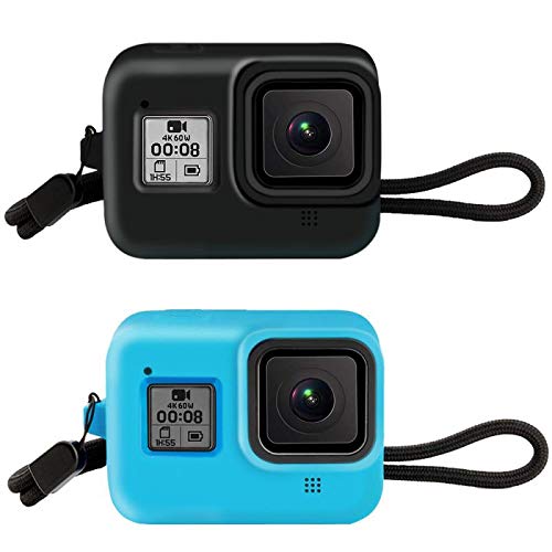 PATALACHI - Set di 2 custodie protettive in silicone per fotocamera Go Pro...