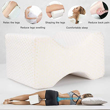 Carica l&#39;immagine nel visualizzatore di Gallery, Cuscino per ginocchia dormire, Cuscini gambe ortopedico con schiuma...