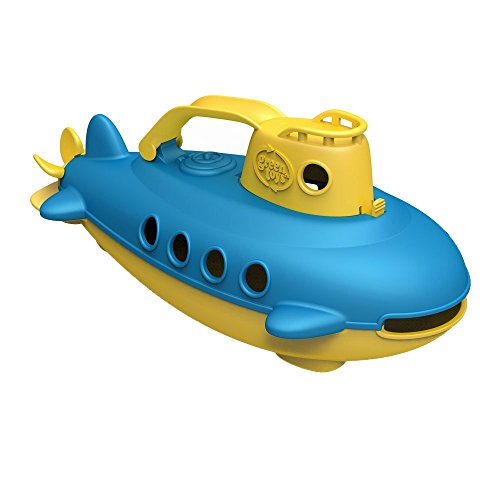 Greentoys- Sottomarino, Colore Giallo, SUBY-1033 Giallo