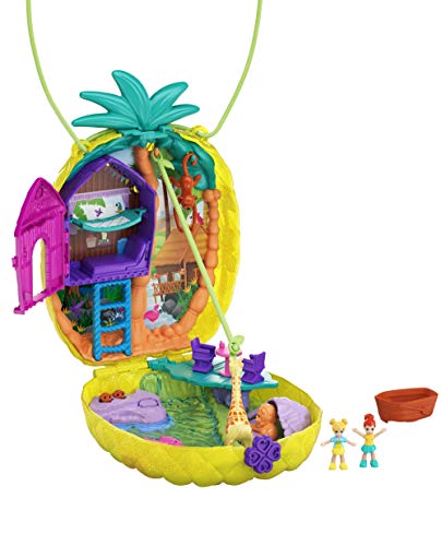 Polly Pocket- Cofanetto Borsetta dei Segreti Ananas Giocattolo per Bambini... - Ilgrandebazar